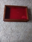 Antique Table Top Showcase  Display Case Vintage 
