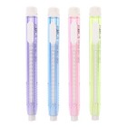 Creative Mechanical Pen Shape Eraser Rubber Retractable Stationery School