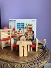 Selecta Ronda Line Dining Room Dollhouse Furniture Germany