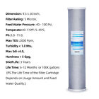 Geekpure 4 Pack Whole House Carbon Block Water Filter 20  X 4 5  - 5 Mic 