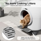 Self Cleaning Cat Litter Box 80l  No Scooping Automatic Litter Box   App Control