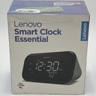 Brand New   Sealed   Lenovo Smart Clock Essential - Hemp Grey - Cd-4n341y