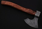 Custom Handforged Damascus Steel Tomahawk Axe  Hatchet