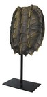 Ebros Large Alligator Snapping Turtle Shell Sculpture On Metal Mount 20 5 h