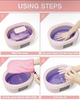 Wattne Paraffin Wax Machine For Hands feet Pink Paraffin Wax Heater