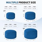 5ft Bean Bag Chair Giant Beanbag With Memory Foam Filled  Comfy Bean Bag Chairs