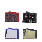 Men s Silk Pocket Handkerchief Square Print 30cm Business Suit Handkerchief