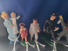  Vtg Lot Of 7 Lead Barclay Manoil  John Hill Co Figure Lot - Vtg Metal 