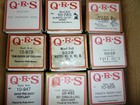 Lot 9 Vintage Qrs Player Piano Music Rolls Set Of 18 Word And or Instrumental