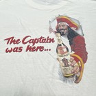 Captain Morgan Graphic T-shirt Xl 2004 The Captain Was Here-cocktails Rum