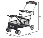 Baby Trend Sg33100 Snap-n-go Double Frame Stroller Silver black New Open Box