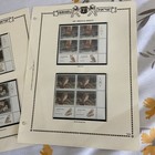 Israel- -1987- - Complete Year Set bof4 Stampsfull Tabs  On Album Pages-mnh-i117