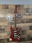 2012 Fender Custom Shop 62 Stratocaster Burgundy Mist Metallic  Relic  7 7 Lb