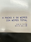 Coterie The Soft Wipes 4 Pack X56 Wipes 224 Total Sealed Box