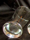 Vintage Anchor Hocking Clear Glass 6  Tall Tapered Pilsner Beer Drinking Glass