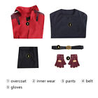 Devil May Cry Dante Cosplay Costume Fancy Coat Red Outfit With Gloves
