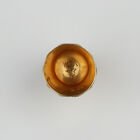 Antique 14k Yellow Gold Scroll Engraved Sewing Thimble Size 7