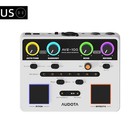 Audota Upgraded Vocal Multi Effects Processor Pedal For Stage Record   Charger