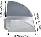 15-pack Metal Shelf Clips For Garage Cabinets - Easy Installation Support