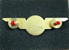 Alaska Airline First Officer Wing  screw   Nut Backing 