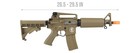 Airsoft Gun Metal Rifle Lancer Tactical M933 Commando Proline Series Airsoft Aeg