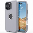 For Apple Iphone 16 Pro Max 16 Plus Case Heavy Duty Shockproof Hard Rubber Cover