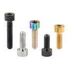Tc4 Titanium Bolts M3 M4 M5 M6 M8 M10 Color Allen Socket Cap Head Ti Screws Gr5