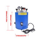 500w Wax Injector Casting Machine Melting Furnace Jewelry Casting Round Tools