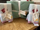 West Elm Kids Santa Gifts Christmas Quilt With Two Shams Full queen New