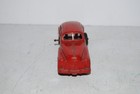 Vintage 1950s Ideal Toy Co Red Plastic Wind Up Car Model I-375 Pontiac Sedan 5   