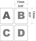 2pcs Pack Universal English Keyboard Stickers Glow In The Dark English-glow