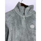 The North Face Osito Fleece Jacket Womens Medium Grey Full Zip High Pile Soft