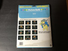 Vintage 1986 Hasbro Glo Friends Lite-brite Picture Refill Sheets New Sealed