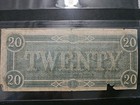 1864 U s Confederate Twenty Dollars Richmond Civil War Note
