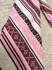Vintage 1970 s Wembley Tie  Pink   Retro  Disco  Fashion 3 75  X 57 5 