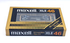 Maxell Xlii 46 1980 Japan   Blank Audio Cassette Tape  sealed  Nos  New