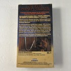 The Texas Chainsaw Massacre - Tobe Hooper  1986 Vhs Tape  Vintage Cult Horror