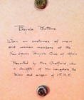 1890s New Haven Ct Bicycle Club Uniform Buttons High Wheeler Bikes   Provenance