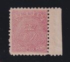 Fiji  Scott 43e  sg 57a   Mlh  printed On Both Sides  Var  W  Bpa Cert