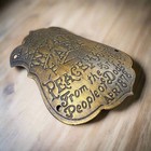 Wyatt Earp Dodge City Peacemaker Gun Butt Tag