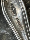 Antique Wallace Sterling Flatware  92 5  Serving Spoon 61 Grams Silver  Violet 