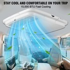 Mieligo 110-120v 15000 Btu Heat coool Rooftop Non-ducted Air Conditioner