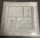 New Pioneer Wedding Scrapbook Photo Album White Fabric 20 Top Loading Page Paper