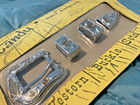 Vintage 1950s Tandy 4 Pc Western Silver Tone Ranger Belt Buckle Set 3 4    Cowboy
