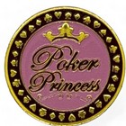 Poker Princess Card Guard Protector Coin Weight W case   Pouch Usa Seller