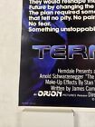  nos  1984 The Terminator Rolled 27x41 Original Theater One Sheet Movie Poster