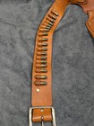 Fanner 50 Vintage Toy Cap Gun Leather Holster Belt With 18 Fake Bullets