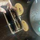 Coach X Disney Mickey Mouse Limited Edition Kisslock Floral Flowers Yellow