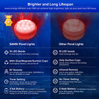 Sansi Submersible Led Lights Ip68 Waterproof Pool Lights 16-color Changing Lamp