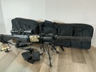 Sr25-mk110 Airsoft Aeg Dmr  Several Accessories  Case Included 